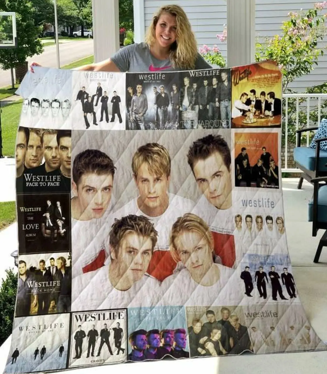 Westlife Quilt Blanket M150602 Quilt and Home Decor