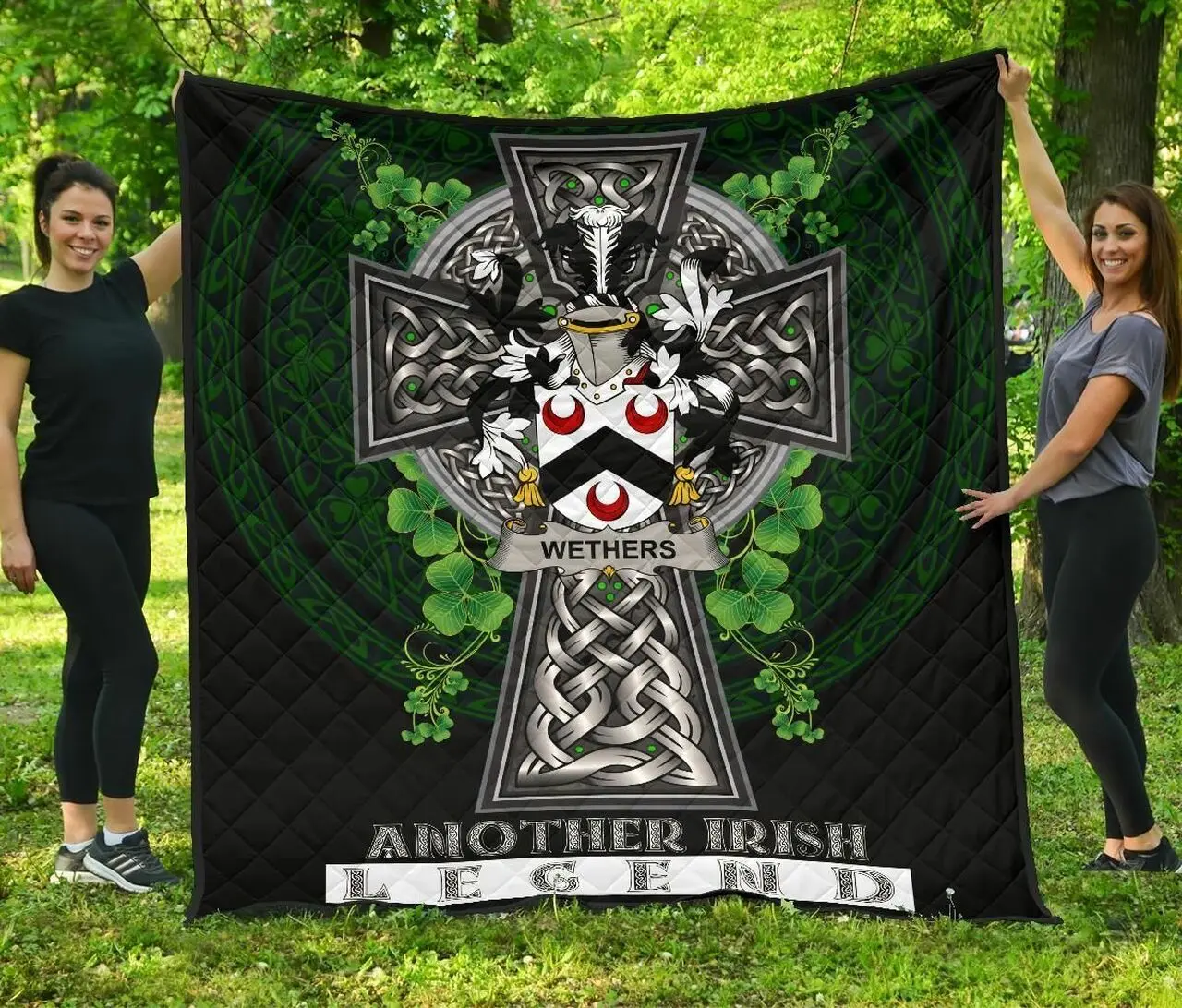 Wethers Ireland Irish Legend JFJ14793 3D Customized Quilt 2707 and Home Decor