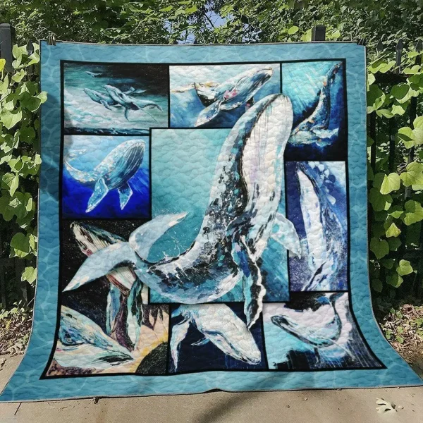 Whale Hur Quilt ct and Home Decor