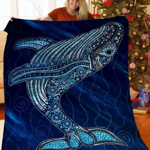 Whale JFJ14812 3D Customized Quilt 2707 and Home Decor