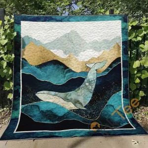 Whale Ver2 Blanket TH1507 Quilt and Home Decor