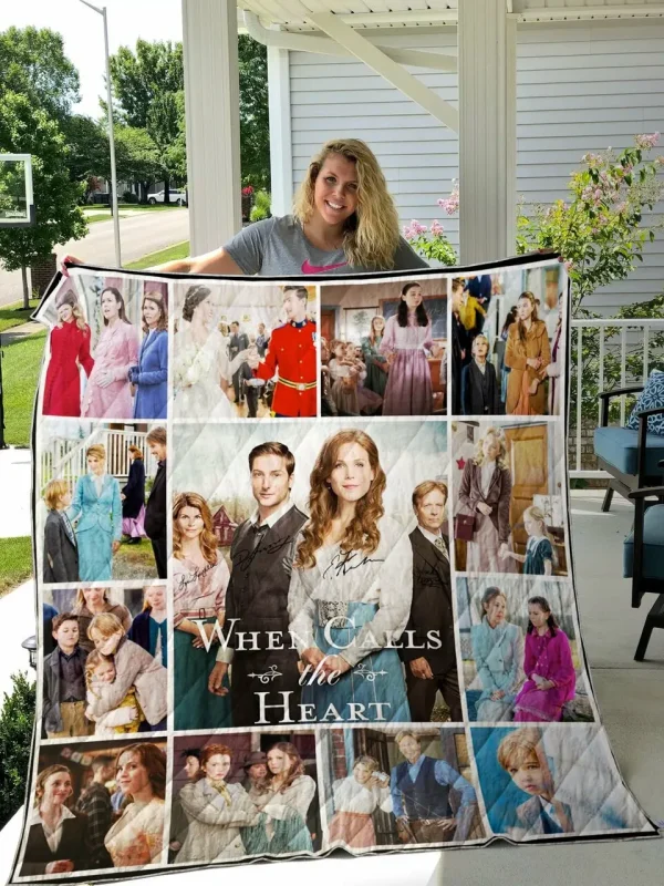 When Calls The Heart Quilt Blanket and Home Decor