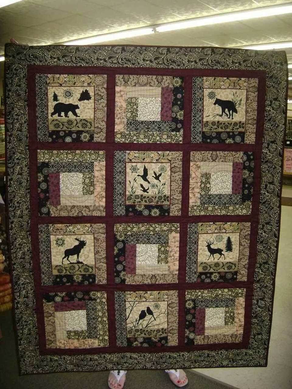 Wild Animal Cla040735 Quilt Blanket and Home Decor