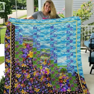 Wild Meadow Quilt Quilt and Home Decor