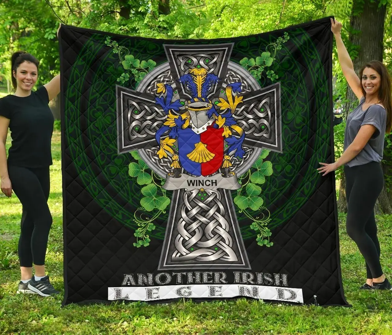 Winch Ireland Irish Legend JFJ14955 3D Customized Quilt 2707 and Home Decor