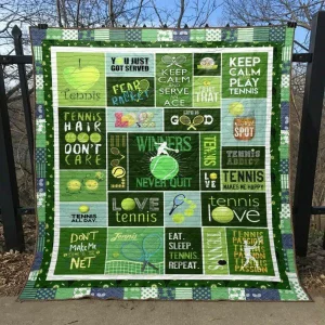 Winners Never Quit Quilt Blanket Th19 Quilt and Home Decor