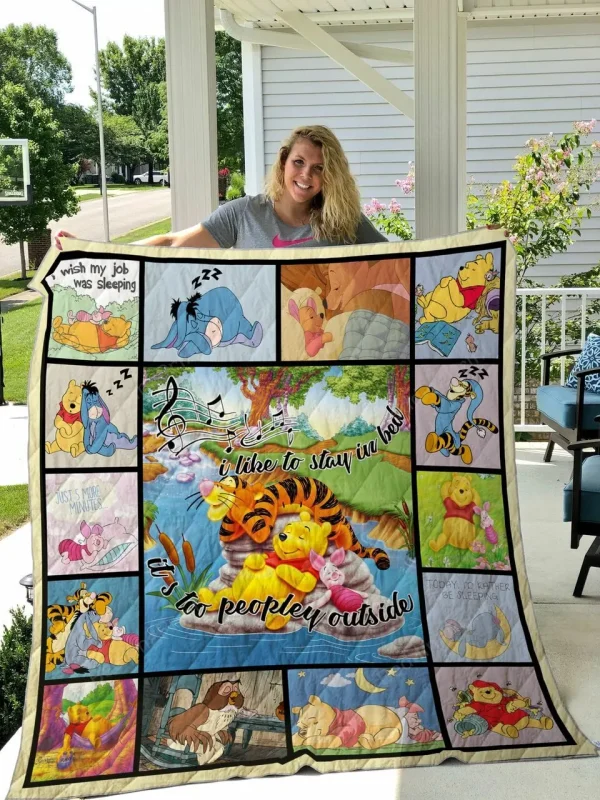 Winnie The Pooh Quilt Blanket and Home Decor