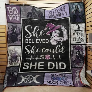 Witch Quilt Cmh and Home Decor