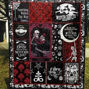 Witchcraft Dark Pkt200660 Quilt Blanket and Home Decor
