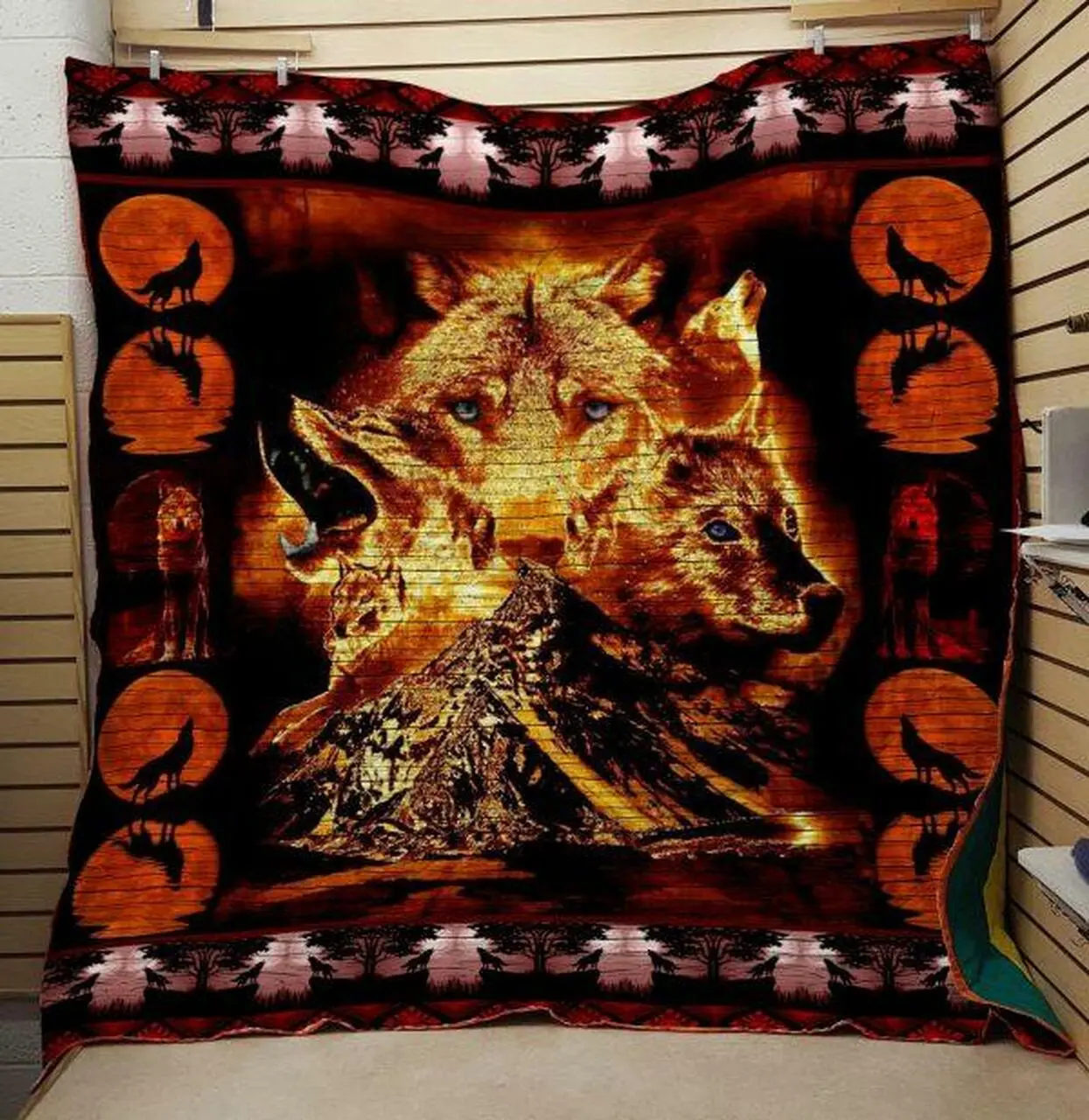 Wolf 9030103 Quilt Blanket Quilt and Home Decor