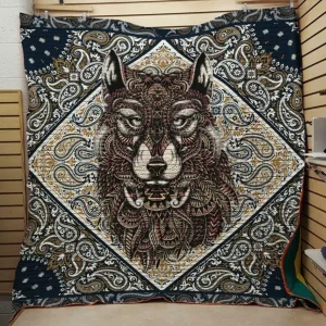 Wolf Quilt V5 and Home Decor