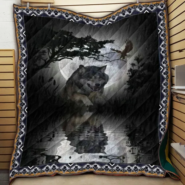 Wolf Soul GH28 NTTH011298 3D Customized Quilt and Home Decor