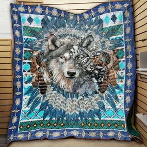 Wolf Warrior KJ11 NNQ131098 3D Customized Quilt and Home Decor