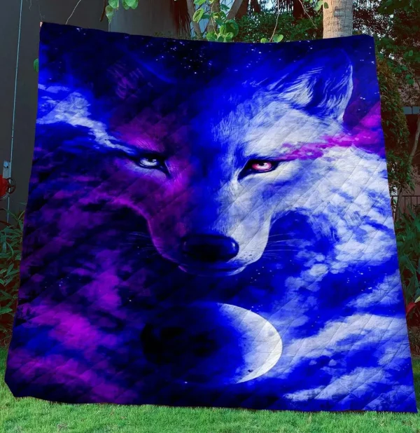 Wolves Quilt Blanket Bbb041196Ph and Home Decor
