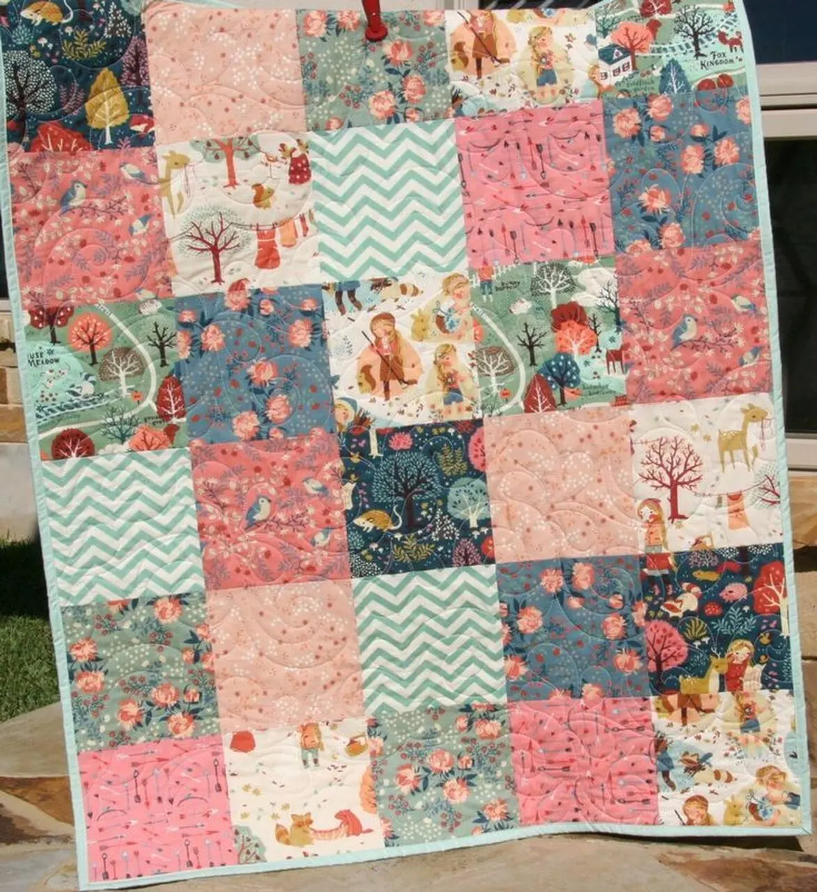 Woodland Quilt Blanket Dhc04012019Td and Home Decor