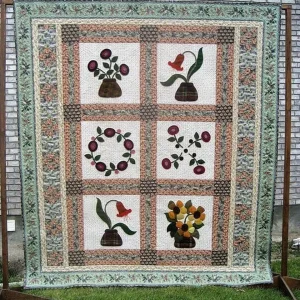 Wool Baskets Cla1110520Q Quilt Blanket and Home Decor