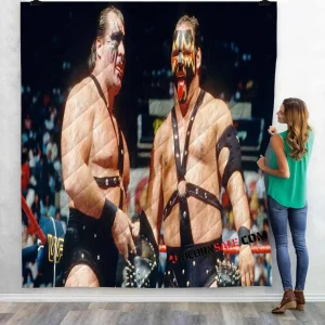 Wwe Powers Of Pain N 3D Customized Personalized Quilt Blanket and Home Decor