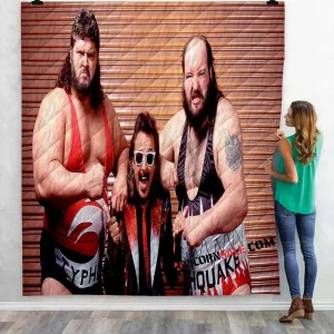 Wwe The Natural Disasters N 3D Customized Personalized Quilt Blanket and Home Decor