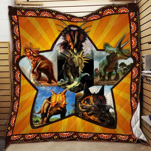 Xenoceratops Quilt Lp and Home Decor