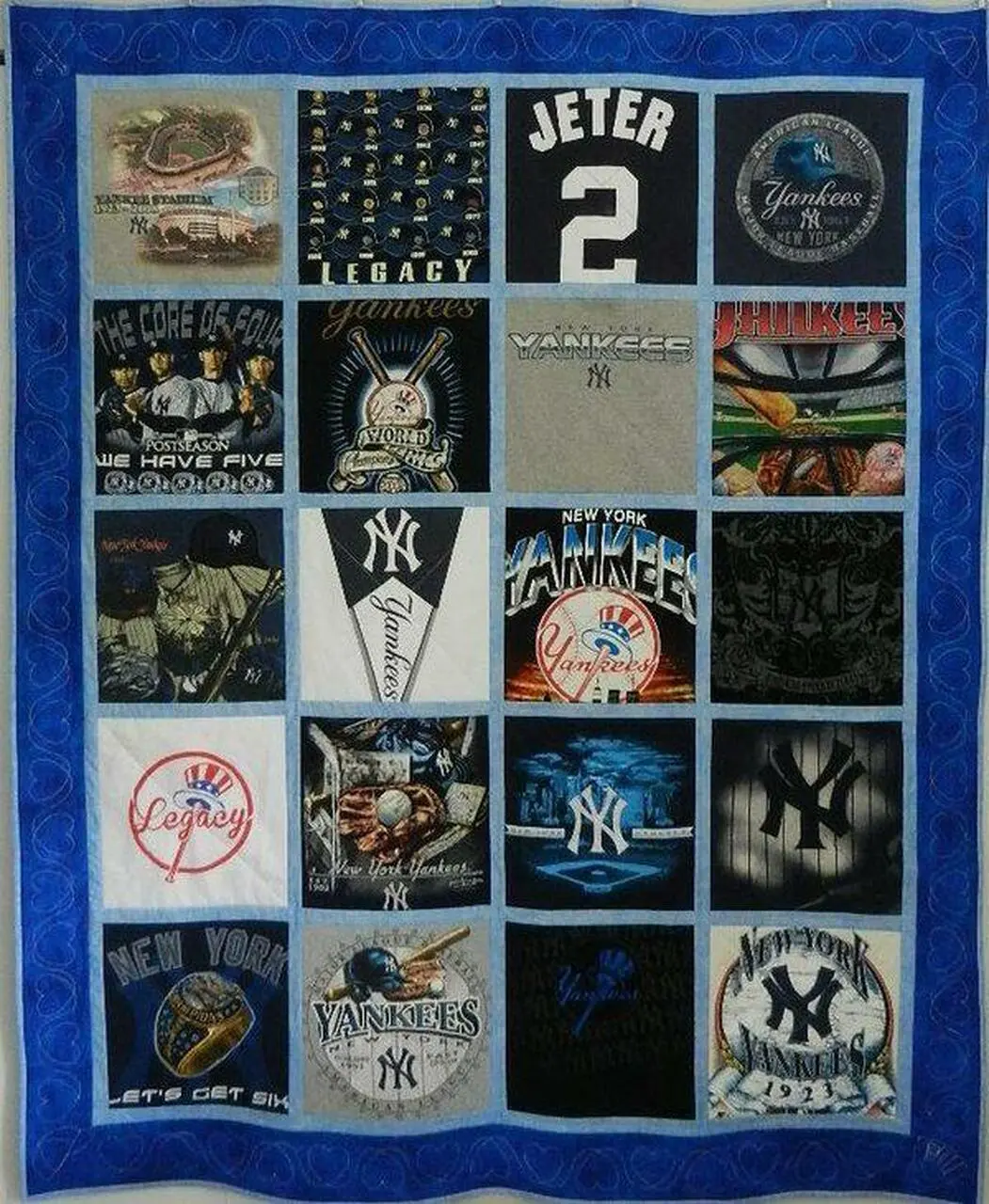 Yankees Legacy Quilt Blanket Lv01 Quilt and Home Decor