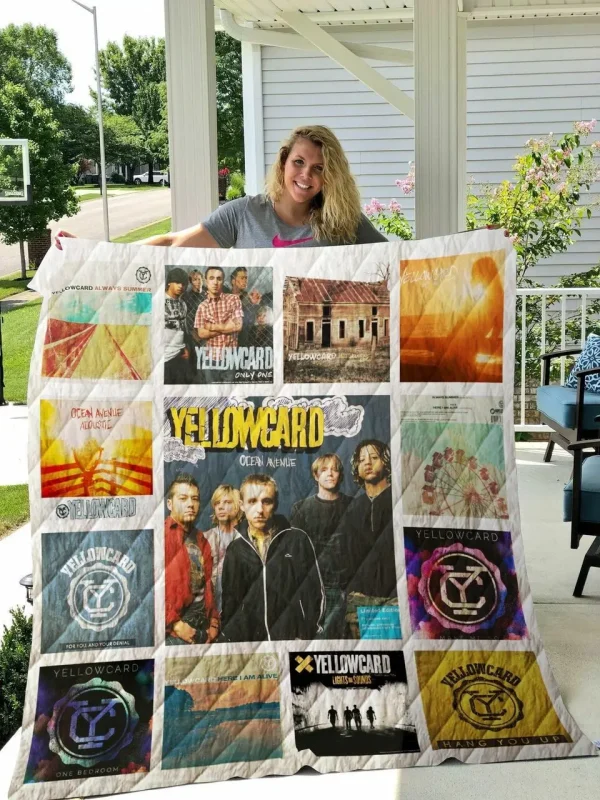 Yellowcard Singles Quilt Blanket 01 and Home Decor