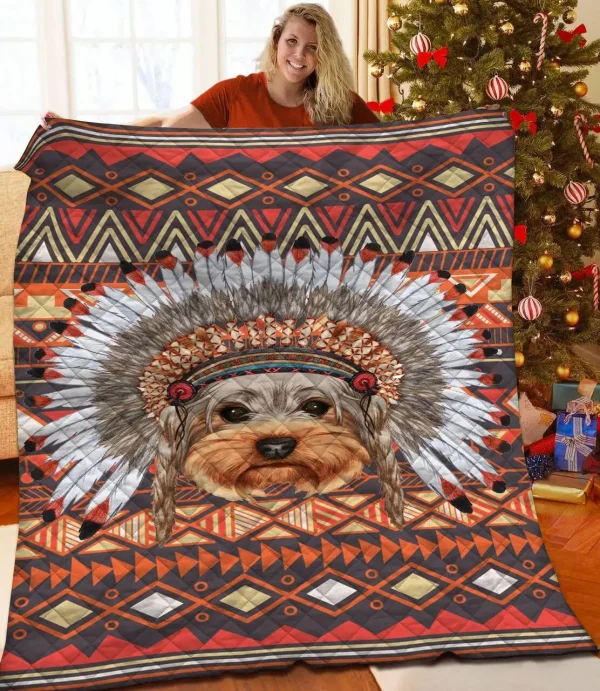 Yorkshire Terrier JFJ15262 3D Customized Quilt 2707 and Home Decor
