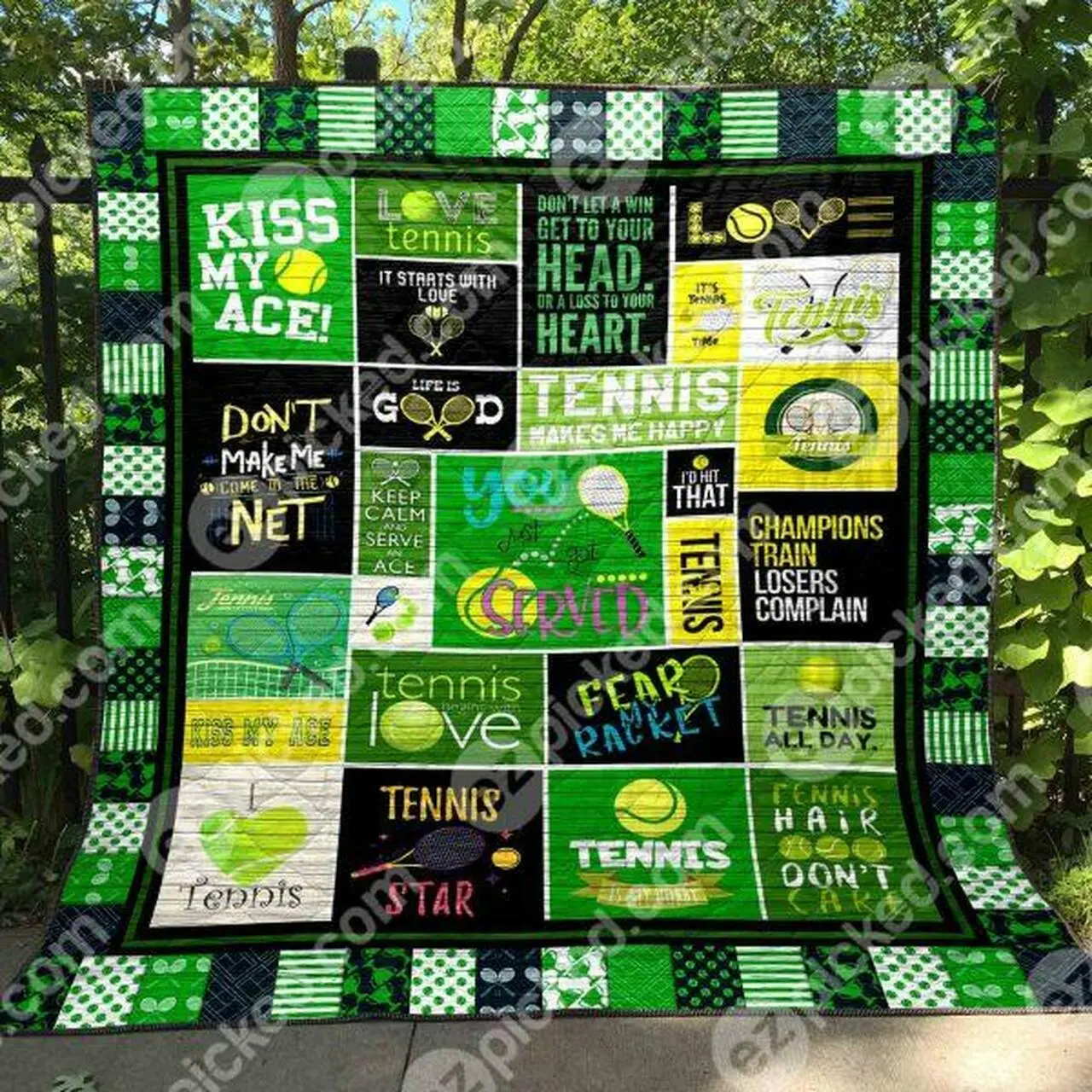 You Just Got Served Quilt Blanket Th19 Quilt and Home Decor