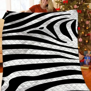 Zebra JFJ15334 3D Customized Quilt 2707 and Home Decor