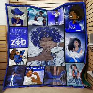 Zeta Phi Beta – Quilt and Home Decor
