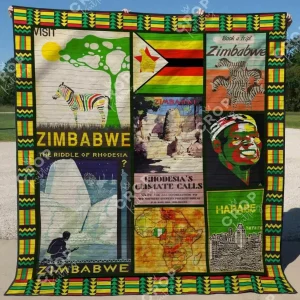 Zimbabwe Blanket Th1307 Quilt and Home Decor