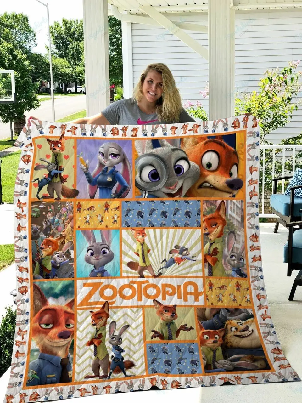 Zotopia Quilt Blanket and Home Decor